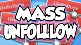 How To Mass Unfollow Everyone On Twitter (Free, No Programs)