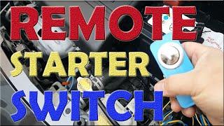 HOW TO MAKE A REMOTE STARTER SWITCH - DIY