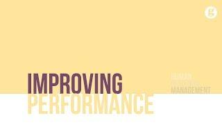 Improving Performance