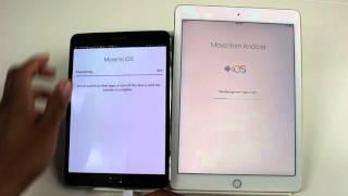 How toTransfer Data from Android Tablet to an iPad