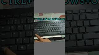 How to open on screen keyboard in windows with shortcut key ? #shorts