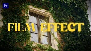 Give your Text, Titles, and Graphics the "Film Look" | Premiere CC Tutorial