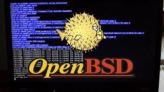 Booting OpenBSD 6.2 on ThinkPad T520