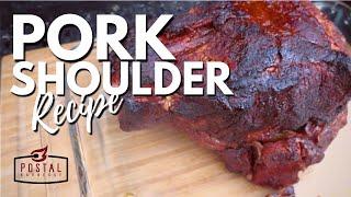 Smoked Pork Shoulder Recipe - Pulled Pork on the Pit Barrel Cooker