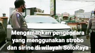 Pajero Viral Ugal-Ugalan Pakai Sirine & Strobo diamankan Polisi