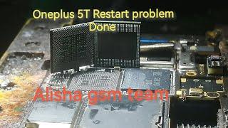 oneplus 5T #Restart problem Done All mobile complete repair All mobile fault finding 