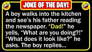  BEST JOKE OF THE DAY! -  A boy strolls into the kitchen...  | Funny Jokes