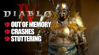 Diablo 4 Memory Leak Fix
