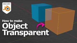 Blender How to make object transparent in Edit Mode and Object Mode