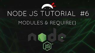 Node JS Tutorial for Beginners #6 - Modules and require()