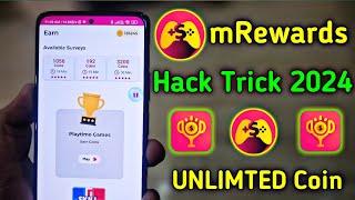 Mrewards app new coin trick 2024 | m rewards coin trick | Mrewards unlimited coin trick 2024