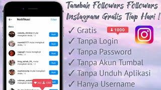 TUTORIAL MENAMBAH 1000 FOLLOWERS INSTAGRAM GRATIS TANPA AKUN TUMBAL