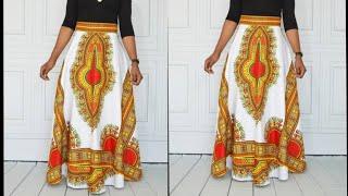 How to make a HALF CIRCLE SKIRT