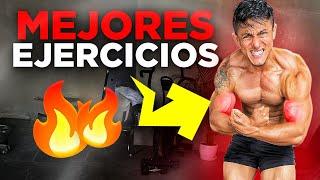  3 Ejercicios ÚNICOS para Desarrollar BICEPS  usando Mancuernas!