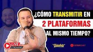 TRANSMITE EN MULTIPLES PLATAFORMAS CON OBS | Modelos webcam