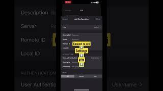 How to connect to a VPN on iPhone