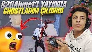 S2GAhmeti YAYINDA GHOSTLADIM (ÇILDIRDI)!! PUBG MOBİLE