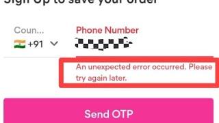How to fix An unexpected error occurred. Please try again later problem solve in Meesho