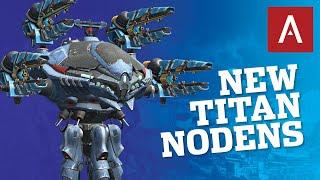 Testing The New Titan NODENS (Hovering Support Fortress) | War Robots Test Server Gameplay WR