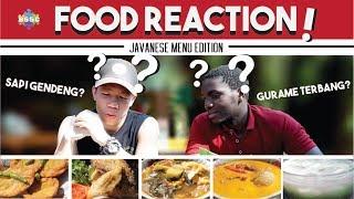 Foreigner Try Indonesian Food for the First Time : Javanese Edition