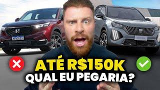 Os 6 CARROS 0KM até R$150 MIL que eu Pegaria AGORA | Estilo Masculino