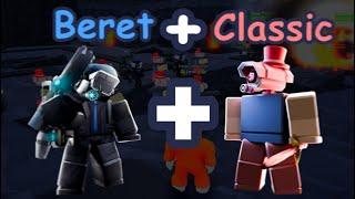 Beret Cameraman and Classic Cameraman | Toilet Tower Defense Roblox | Episode 75 | Solo