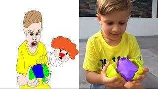 Diana Pretend Play Ice Cream Shop | Sam drawing meme