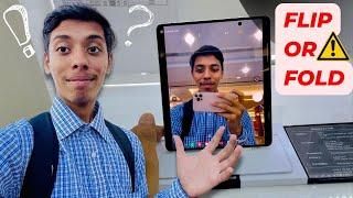 Testing Samsung Z Flip 5 and Z Fold 5 In UAE | Foldable & Flip Phone Features Unveiled | Uae Vlogs