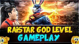 RAISTAR GOD LEVEL GAMEPLAY 2024 GYANGAMING OP REACTION - Garena Free Fire