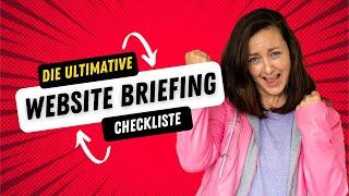 Die ultimative Webdesign Briefing Checkliste