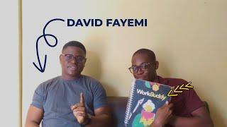 I interviewed David Fayemi + I tried out his new book for Designers.