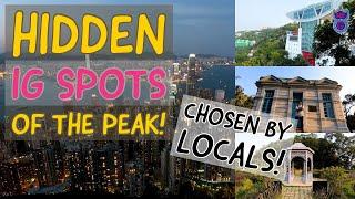 6 Best Hidden Attractions in Victoria Peak Hong Kong! 6個香港山頂的秘景！