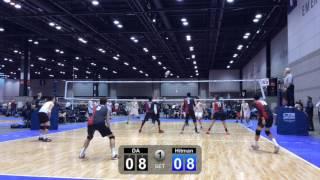 2017 USA Boys Winter Volleyball Championships (17U) - Justin Lui (Libero)