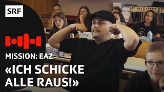 Back to School: EAZ muss 3h als Französisch- und Musiklehrer überstehen | Mission: EAZ | SRF