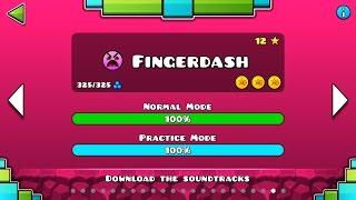 Geometry Dash - Level 21: Fingerdash (All Coins)