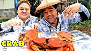 GAWIN MO TO SA CRAB WITH TOMATO SAUCE TALAGANG MAPAPARAMI KA NG KAIN | SAMDOTVLOG