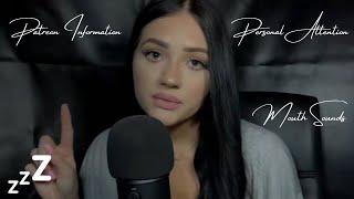Mads ASMR Patreon Information Compilation | Personal Attention, Mouth Sounds, Invisible Scratching
