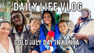 It was a Busy Day! || Daily Life in Kenya || July is Cold! || Meru Town || VLOG