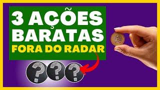 3 AÇÕES FORA DO RADAR QUE PAGAM BONS DIVIDENDOS