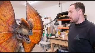 Making of the Dilophosaurus Animatronic Jurassic World Dominon