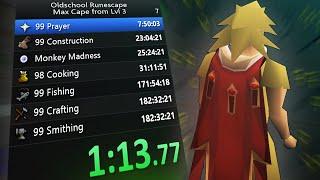 The Max Cape Speedrun Competition