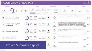 One Report to Rule Them All: Multi-Project Data Export to PDF & PowerPoint