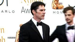 Thomas Gibson and Matthew Gray Gubler at the  Golden Nymph Awards at Monte-Carlo