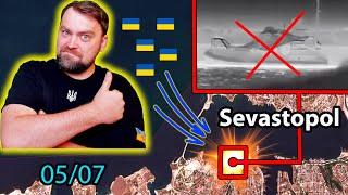 Update from Ukraine | Ukrainian Drone Boats in Sevastopol harbor | Ruzzia threatens UK and France