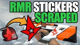 SCRAPING all 24 RMR STICKERS - CS:GO 2021 - ChuMatrix