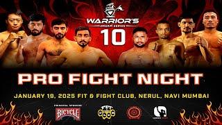 Warrior’s Dream Series 10 | LIVE | Mahboob Khan vs Sangram Singh | Fit and Fight Club | MMA