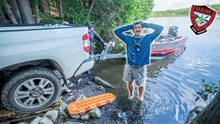 Backwoods Bassin at The WORST Boat Ramp (Game Wardens Called)