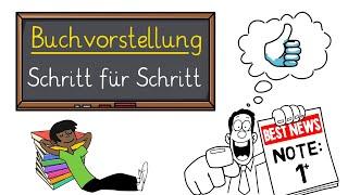 Buchvorstellung für Kinder - Tipps und Tricks für eine gute Note.