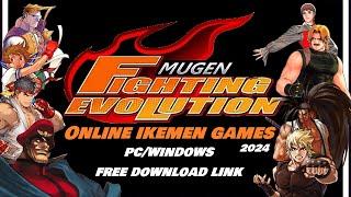 Mugen Fighting Evolution Ikemen - Beta Release! l Free Mugen Fighting Games Download (PC/Windows)