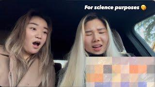 COLLEGE GIRLS REACTING TO HEART DISSECTION